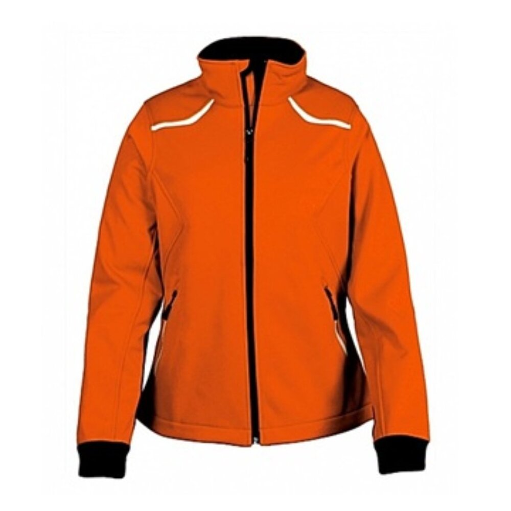 Whiteridge's REVERB -Style # 753 SOFT SHELL  Ladies Jacket - Orange